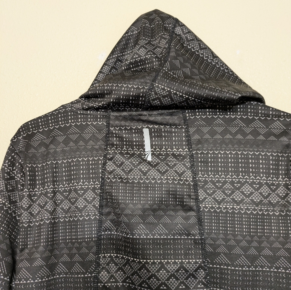 Marika Tel Dri-Wik Black Patterned Women's Hopdie Size Large - Picture 9 of 12
